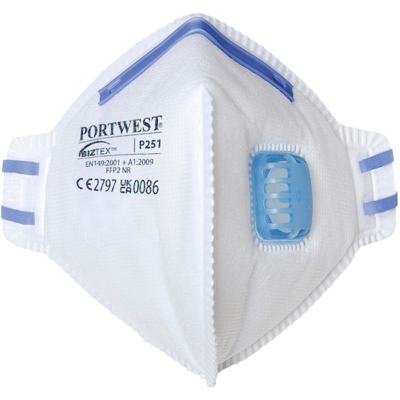 Masque pliable FFP2 avec valve