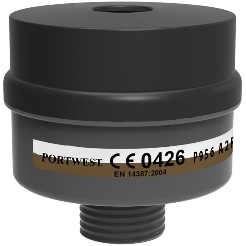 Filtre combiné A2P3 à fixation universelle