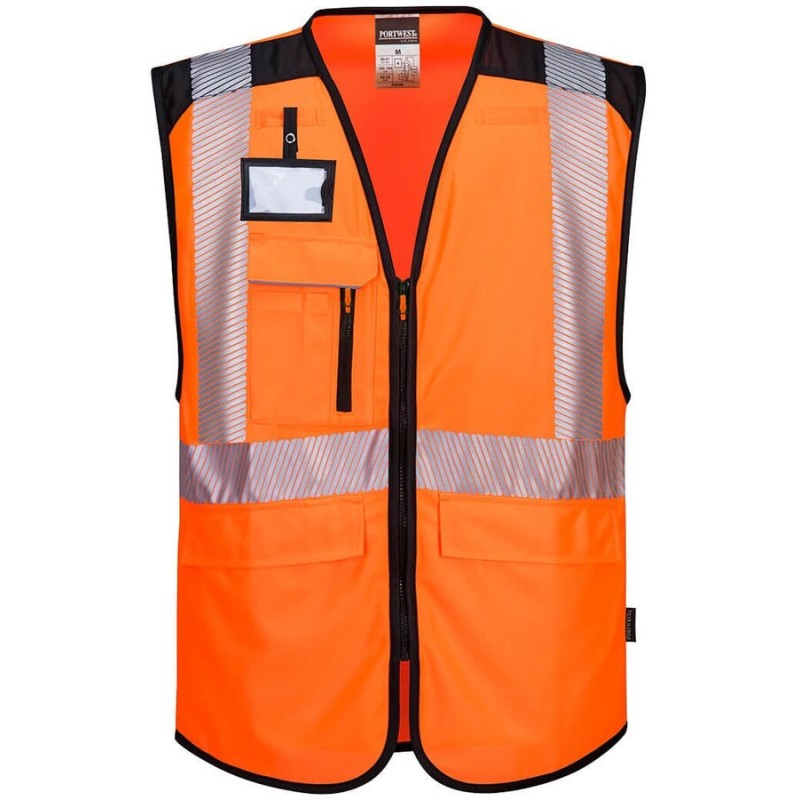 Gilet Multipoches haute-visibilité PW3