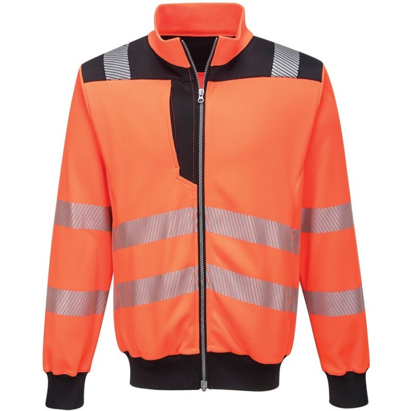 PW3 Hi-Vis Sweatshirt Zippé