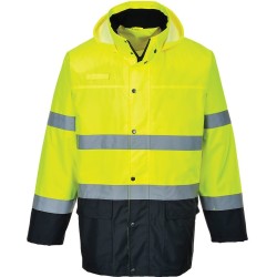 Veste de pluie HV bicolore