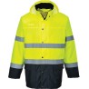 Veste de pluie HV bicolore