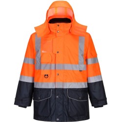 Parka Haute-Visibilité 7-en-1 Traffic Contrast