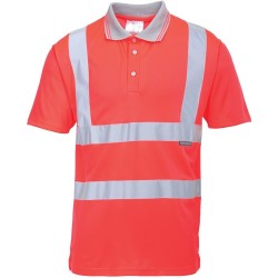 Polo Hi-Vis manches courtes