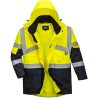 Parka Bicolore Respirant Hi-Vis