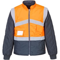 Gilet Hivis Bicolore Reversible