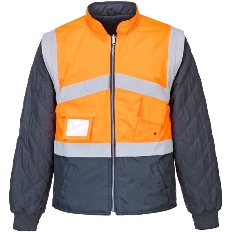 Gilet Hivis Bicolore Reversible