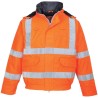 Blouson pilote HV Pluie Bizflame antistatique et flamme retardant