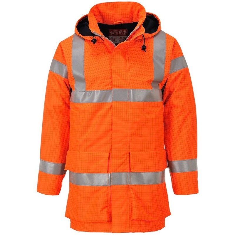 Veste de pluie hi-vis multi lite Bizflame