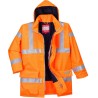 Parka Bizflame Rain Hi-Vis multirisque