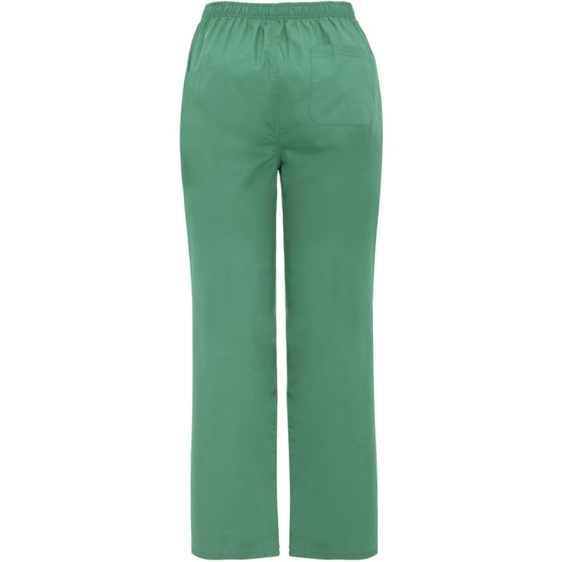Pantalon multi-services unisexe, coupe droite, ceinture élastique