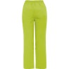 Pantalon multi-services unisexe, coupe droite, ceinture élastique