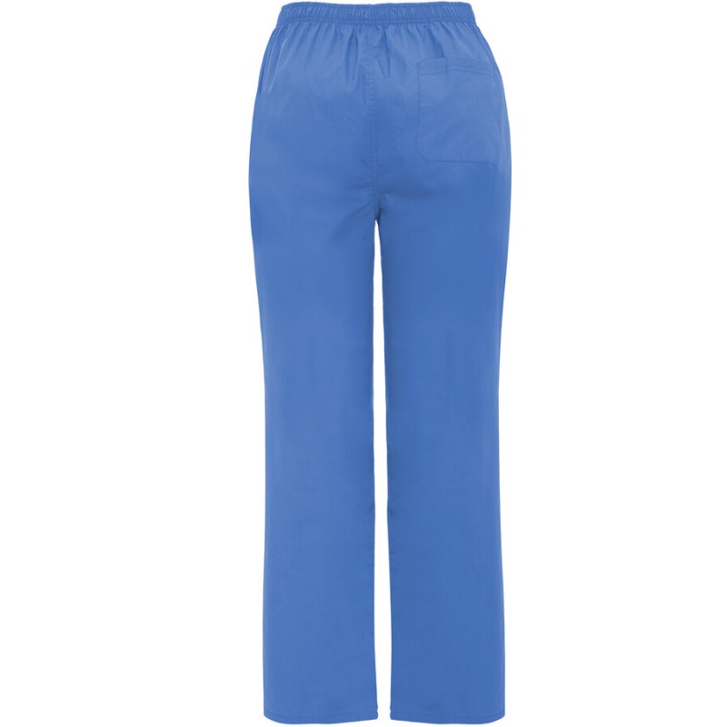 Pantalon multi-services unisexe, coupe droite, ceinture élastique