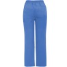 Pantalon multi-services unisexe, coupe droite, ceinture élastique