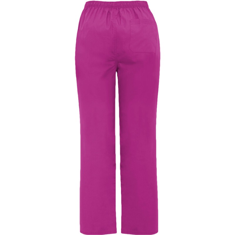 Pantalon multi-services unisexe, coupe droite, ceinture élastique