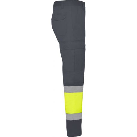 Pantalon d'hiver haute visibilité combiné en deux couleurs, 240 g/m²