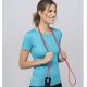 Tee-shirt de sport femme col rond manches raglan, 130 g/m²