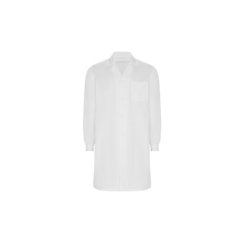 Blouse de travail unisexe à manches longues, 195 g/m²