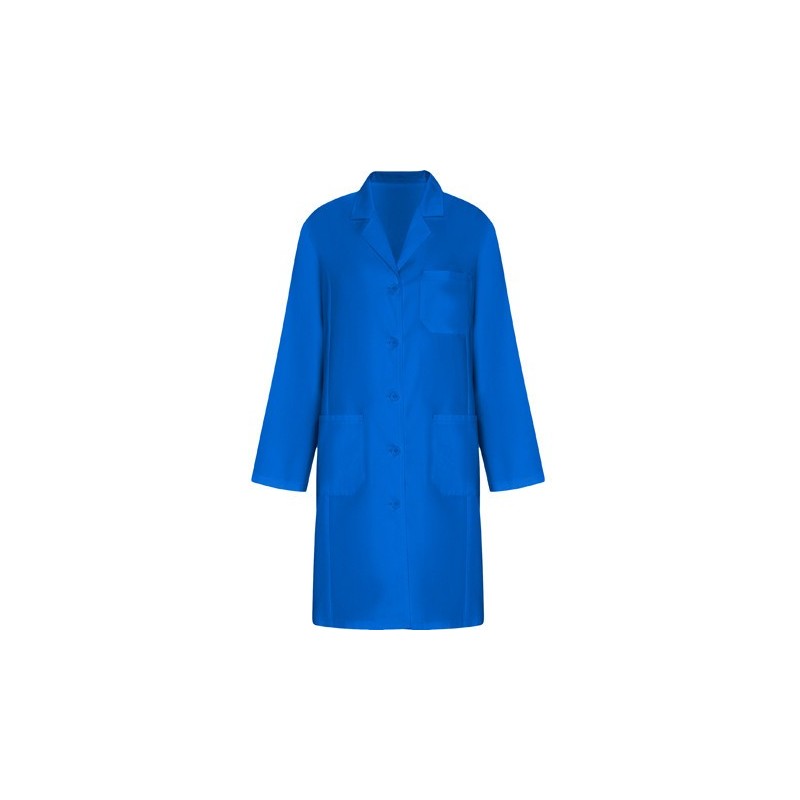 Blouse de service ajustée pour femme à manches longues, 195 g/m²