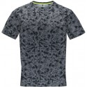 T-shirt de sport en manches courtes avec motifs pixellisés, 140 g/m²