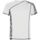 T-shirt de sport technique homme imprimé manches raglan en polyester recyclé, 130g/m²