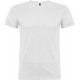 T-shirt coton manches courtes avec col rond double épaisseur, 155 g/m²