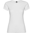 T-shirt femme coton manches courtes avec coupe près du corps, 155 g/m²