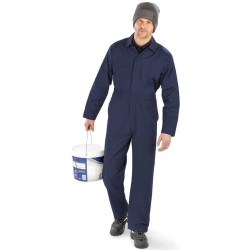 Combinaison de travail en polyester recyclé, fermeture zippée YKK, 270 g/m²