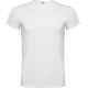 T-shirt homme polyester manches courtes et col rond avec tissu identique et coutures latérales, 150 g/m²