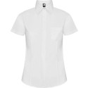 Chemise femme coupe entaillée, pinces au dos & buste, poche cœur & patte invisible, 65% polyester 35% coton, 130 g/m²