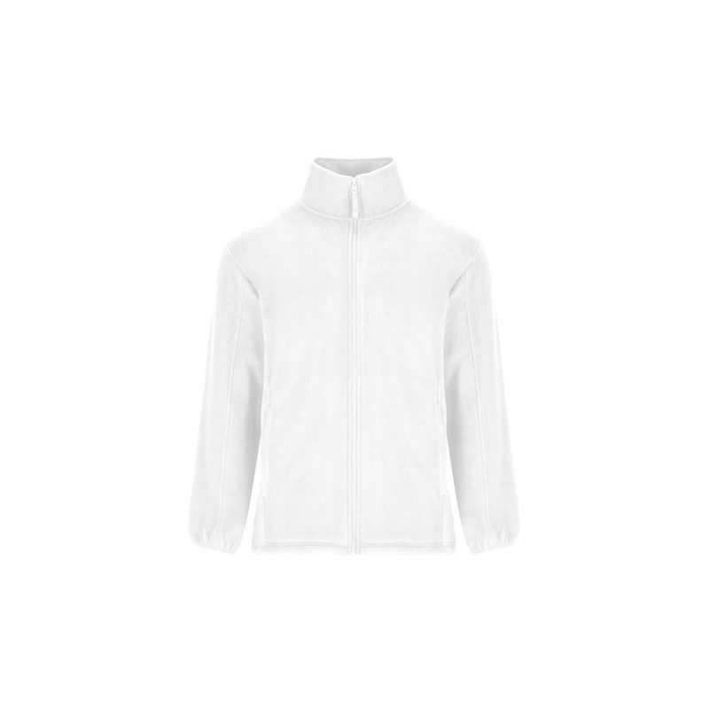 Veste polaire pour homme et enfant col montant doublé, poches latérales, 300 g/m²