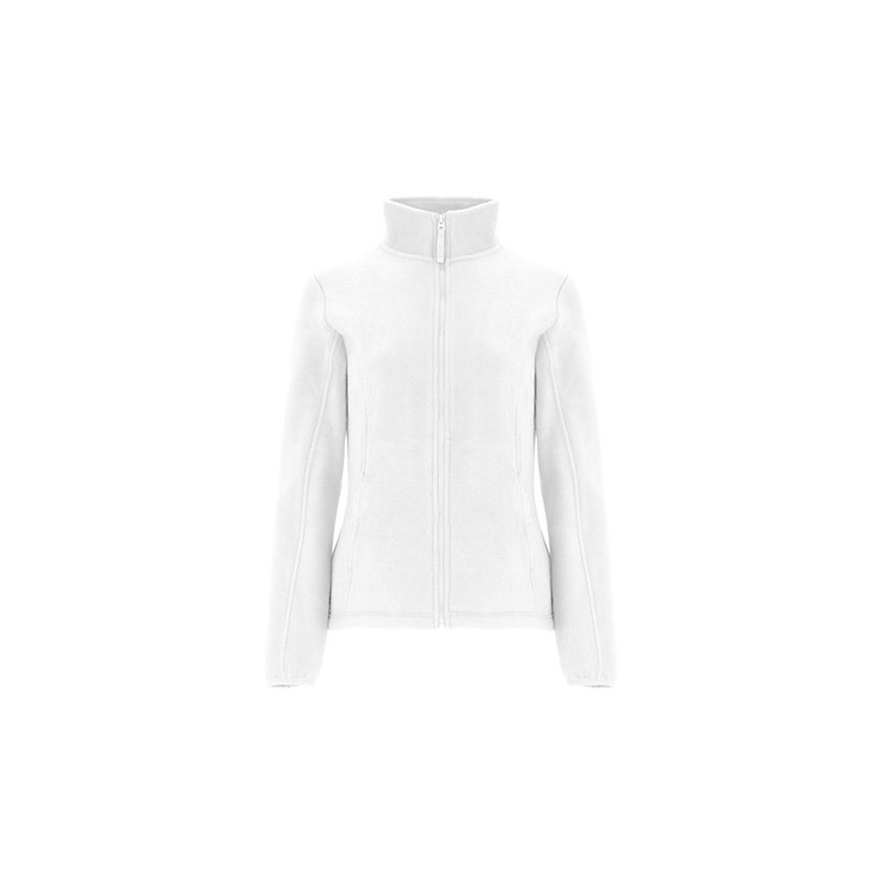 Veste polaire pour femme col montant doublé, poches latérales, 300 g/m²