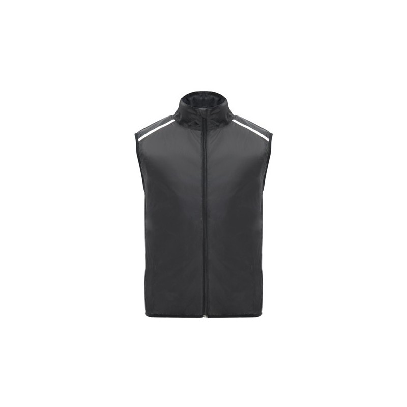 Gilet technique léger pour running coupe-vent et respirant