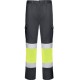 Pantalon homme multi-poches haute visibilité, 65% coton 33% polyester 2% élasthanne, 250 g/m²