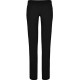 Pantalon femme confortable de sport avec ceinture élastique large, 90% coton 10% élasthanne, 280 g/m²