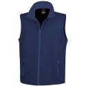 Bodywarmer softshell imprimable homme waterproof et coupe-vent