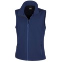 Bodywarmer softshell imprimable femme waterproof et coupe-vent