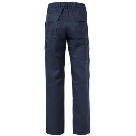Pantalon en coton sergé multipoches, double coutures de sécurité,  240 g/m²