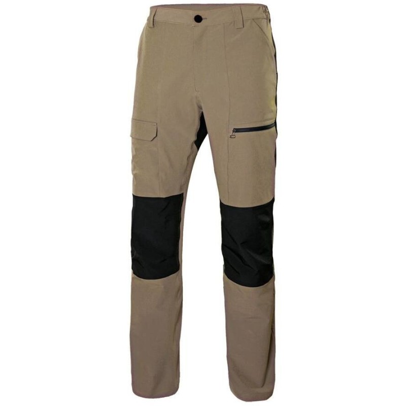 Pantalon de trekking stretch coupe slim multipoches, 180 g/m²