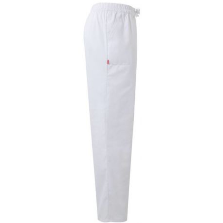 Pantalon personnel médical en polycoton, 2 poches latérales, 190 g/m²