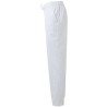 Pantalon personnel médical en coton élastiqué, 2 poches, 190 g/m²