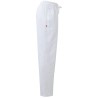 Pantalon personnel médical en coton élastiqué, 2 poches, 190 g/m²