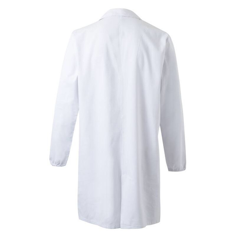 Blouse en coton fermée par bouton-pression lavable à 60°C, 190 g/m²