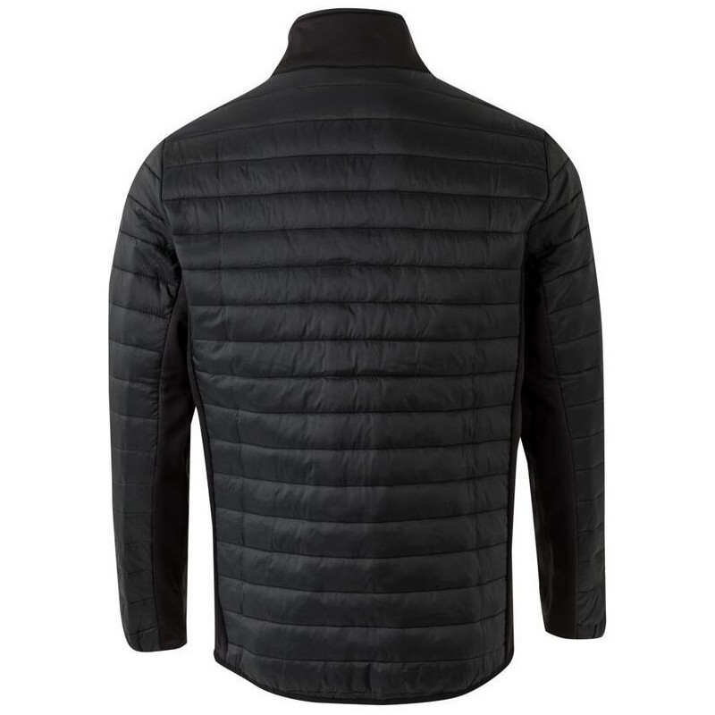 Veste légère matelassée, empiècement softshell sur la poitrine, 150 g/m²