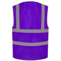 Gilet de sécurité respirant à maille ajourée recyclée
