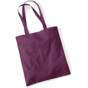 Tote bag, sac shopping coton vierge, 140 g/m²