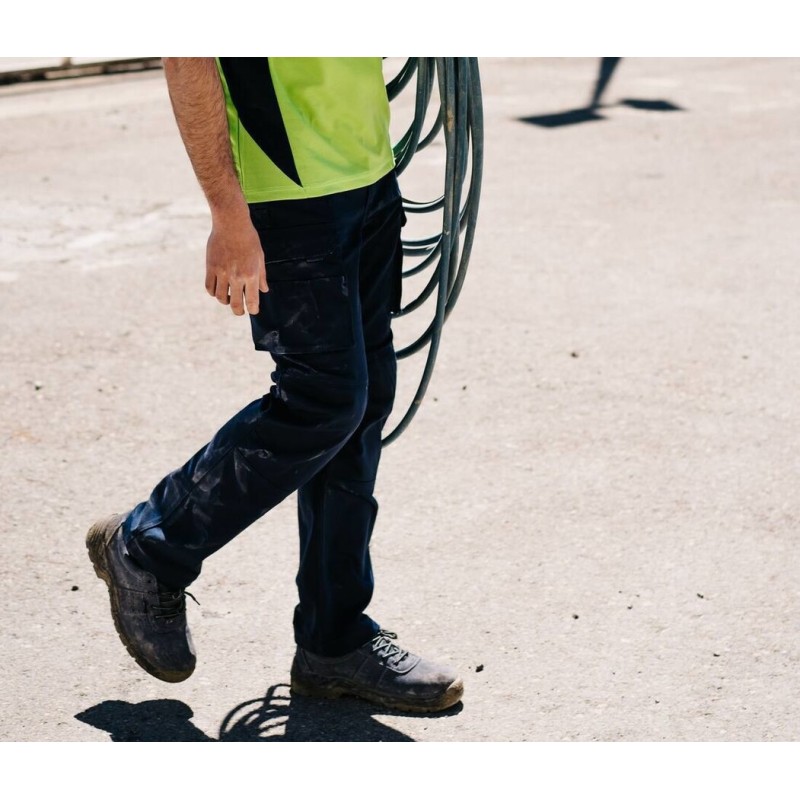 Pantalon de travail multipoches pratique et fonctionnel, 240 g/m²