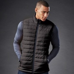 Bodywarmer doudoune matelassé homme isotherme avec du duvet