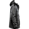 Manteau thermique homme à capuche qui protège de la pluie et du vent