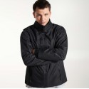 Parka homme en tissu ripstop résistant et imperméable avec capuche amovible, 300 g/m²